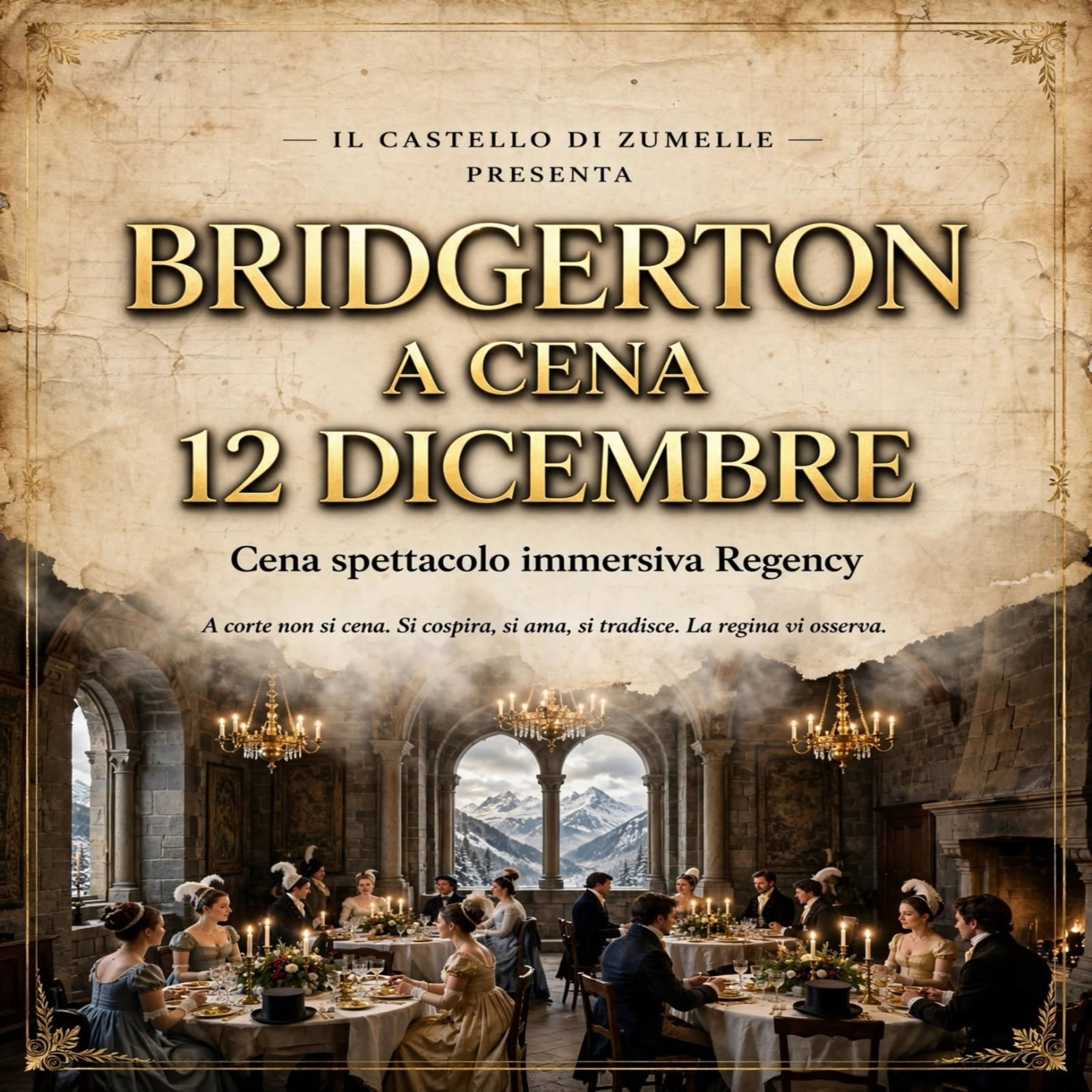 Bridgerton a Cena - Serata Regency